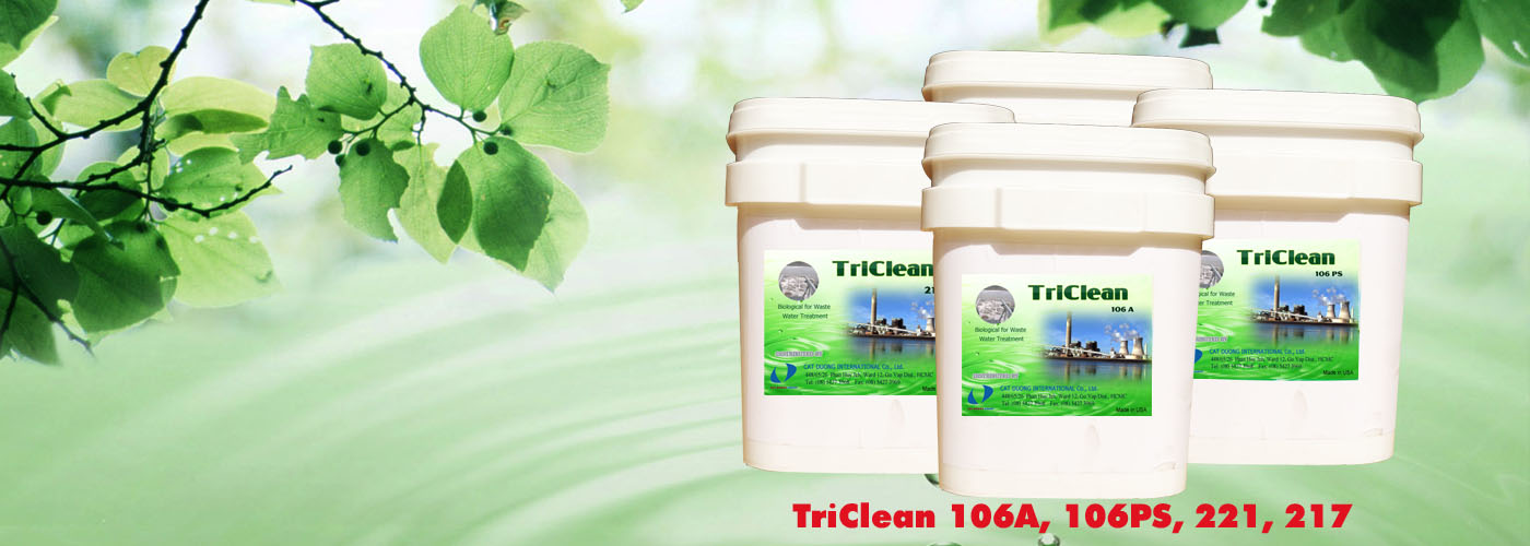 Triclean - Vi sinh xử lý nước thải